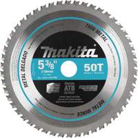 Lame de scie &agrave; pointe en carbure, 5-3/8", 50 dents, Pour M&eacute;tal Toolneeds Inc.