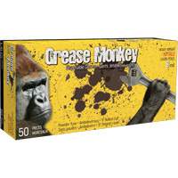 Gants Grease Monkey, Grand, Nitrile, 8 mils, Sans poudre, Noir Toolneeds Inc.