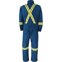 Dupont Nomex&reg; IIIA Deluxe Coveralls, Size 4X-Large, Royal Blue, 6 cal/cm² Toolneeds Inc.
