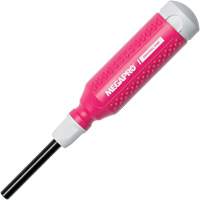 Original Pink 15-in-1 Multi-Bit Screwdriver, 8-37/50" L, Textured Handle Toolneeds Inc.