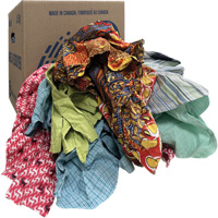 Wiper Rags, Mix Colours, 10 lbs. Toolneeds Inc.