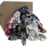 Select Wiper Rags, Flannel, Mix Colours, 20 lbs. Toolneeds Inc.