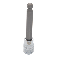 Long SAE Bit Socket, 3/8" x 3-5/8" L, 3/8" Drive Toolneeds Inc.