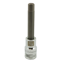 Longue douille &agrave; embout SAE, 3/8" x 3,94" lo, Prise 1/2" Toolneeds Inc.