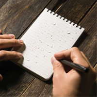 Pocket Top-Spiral Notebook, Soft Cover, Yellow, 100 Pages, 4" W x 6" L Toolneeds Inc.