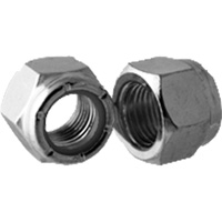 NTU Thin Heavy Series Locknut Nylon Insert, 3/4"-10 Dia., Zinc Plated Toolneeds Inc.