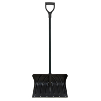 Pelle &agrave; neige en poly avec bande d'usure en acier, Lame Polypropyl&egrave;ne, Largueur 19-3/4", Manche Prise en D, Bande d'usure Compris Toolneeds Inc.