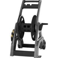 Foldable Hose Reel Cart, 175', Aluminum/Poly-Plastic Toolneeds Inc.