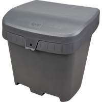 Salt & Sand Storage Bins, With Hasp, 21" x 27" x 26", 4.24 cu. ft., Grey Toolneeds Inc.
