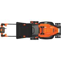 Lawn Mower with Comfort Grip Handle, Push Walk-Behind, Electric, 17" Cutting Width Toolneeds Inc.