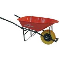 Big Wheel Contractor Wheelbarrow, 6 cu. ft., Steel Tray Toolneeds Inc.
