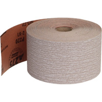 Rouleau de papier abrasif PSA sans chargement, Oxyde d'aluminium, 2-3/4" la x 135' lo, Grain 220 Toolneeds Inc.