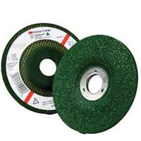 Green Corps Depressed Centre Wheel, 4-1/2" x 1/4", 7/8" Arbor, Aluminum Oxide, Type 27 Toolneeds Inc.