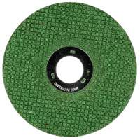 Green Corps Flexible Grinding Wheel, 4-1/2" x 1/8", 7/8" Arbor, Ceramic, Type 27 Toolneeds Inc.
