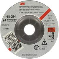 Meule &agrave; moyeu d&eacute;port&eacute;, 5" x 27, Oxyde d'aluminium Toolneeds Inc.