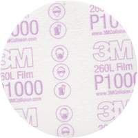 Disque de finition en pellicule Hookit, dia 5", Grain P1000, Oxyde d'aluminium Toolneeds Inc.