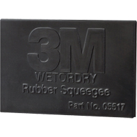 Wetordry Rubber Squeegee, 3", Rubber Toolneeds Inc.