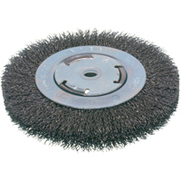 Brosses &eacute;conomiques &agrave; fils cr&ecirc;p&eacute;s - Face moyenne, 6" dia., Fils 0.014, Arbre 2" Toolneeds Inc.