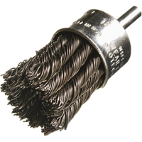 Brosses mont&eacute;es &agrave; fils nou&eacute;s, 1/2" dia., dia. Des fils 0,014", Tige 1/4" Toolneeds Inc.