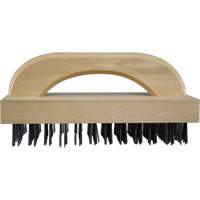 Brosses bloc de boucher &agrave; fils plats, Fil en acier plat, 8 x 12 rangs de fils, Longueur 9" Toolneeds Inc.