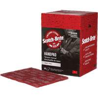 Scotch-Brite 7447 Hand Pads, Aluminum Oxide, 9" x 6", Very Fine Grit Toolneeds Inc.