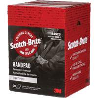 Scotch-Brite 7447 Hand Pads, Aluminum Oxide, 9" x 6", Very Fine Grit Toolneeds Inc.