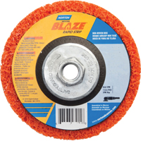 Blaze Rapid Strip Non-Woven Depressed Center Disc - 4-1/2", 4-1/2" Dia., Coarse Grit Toolneeds Inc.