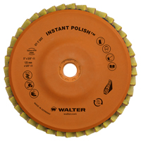 Disque &agrave; lamelles Instant Polish, 4-1/2" x 5/8"-11, Type 27, Grain Tr&egrave;s fin, Zirconium Toolneeds Inc.