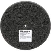 Scotch-Brite EXL Unitized Wheel, 5" x 1/2", 1/4" Arbor, Fine Grit, Silicon Carbide Toolneeds Inc.