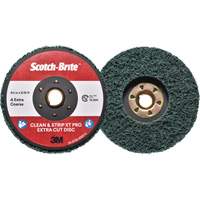 Scotch-Brite Clean & Strip XT Pro Extra Cut Disc, 4-1/2" Dia., Extra Coarse Grit, Aluminum Oxide Toolneeds Inc.