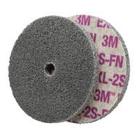 Scotch-Brite EXL Unitized Wheel, 6" x 1/4", 1/4" Arbor, Fine Grit, Aluminum Oxide/Ceramic/Zirconium Toolneeds Inc.