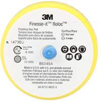 Finesse-it Roloc Finishing Disc Pad, 3" Dia. Toolneeds Inc.