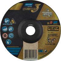 Quantum3 Grinding & Cutting Wheel, 6" x 1/8", 7/8" Arbor, Type 27, 24 Grit, Ceramic Alumina Toolneeds Inc.