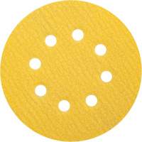 Gold Reserve A296 Paper H&L Vacuum Disc, 5" Dia., 120 Grit, Aluminum Oxide, C-Weight Toolneeds Inc.