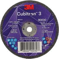 Cubitron 3 Cut-Off Wheel, 3" x 0.035", 1/4" Arbor, Type T1, Ceramic, 21000 RPM Toolneeds Inc.
