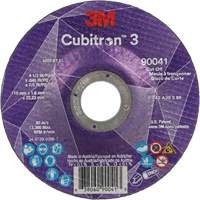 Cubitron 3 Cut-Off Wheel, 4-1/2" x 0.045", 7/8" Arbor, Type T27, Ceramic, 13300 RPM Toolneeds Inc.