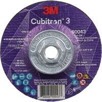 Cubitron 3 Cut-Off Wheel, 4-1/2" x 1/8", 5/8"-11 Arbor, Type T27, Ceramic, 13300 RPM Toolneeds Inc.