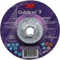 Cubitron 3 Cut-Off Wheel, 4-1/2" x 0.09", 5/8"-11 Arbor, Type T27, Ceramic, 13300 RPM Toolneeds Inc.