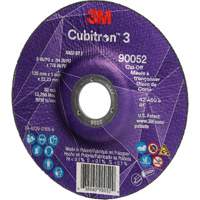 Cubitron 3 Cut-Off Wheel, 5" x 0.04", 7/8" Arbor, Type 27, Ceramic, 60 RPM Toolneeds Inc.