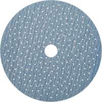 Dry Ice Multi-Air Cyclonic A975 H&L Center Hole Vacuum Disc, 6" Dia., P280 Grit, Ceramic Alumina Toolneeds Inc.