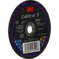 Cubitron 3 Cut-Off Wheel, 3" x 0.063", 3/8" Arbor, Ceramic Toolneeds Inc.