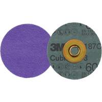 Cubitron 3 Roloc Fibre Disc, 3" Dia., 60+ Grit, Ceramic Toolneeds Inc.