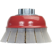 Brosse-boisseau en fil m&eacute;tallique serti avec grille de protection Toolneeds Inc.