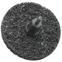 Disques non tiss&eacute;s &agrave; remplacement rapide pour d&eacute;capage Bear-Tex, 3" dia., Grain Extra grossier, Carbure de silicium Toolneeds Inc.