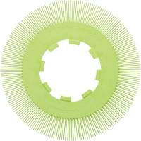 Brosse radiale en soies de pr&eacute;cision type S PN-RB sans adaptateur Scotch-Brite, C&eacute;ramique, Grain 50+, 8" dia. Toolneeds Inc.