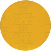 Hookit Gold Abrasive Disc 09260, 6" Dia., 600 Grit, Aluminum Oxide, C-Weight Toolneeds Inc.