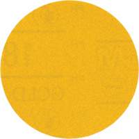 Hookit Gold Abrasive Disc, 09213, 3" Dia., 180 Grit, Aluminum Oxide, C-Weight Toolneeds Inc.