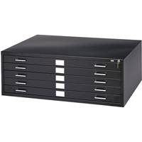 Steel Plan Files, 5 Drawers, 40-3/8" W x 29-3/8" D x 16-1/2" H Toolneeds Inc.