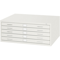 Steel Plan Files-5 Drawer, 5 Drawers, 40-3/8" W x 29-3/8" D x 16-1/2" H Toolneeds Inc.