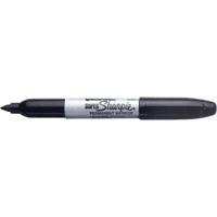 Marqueurs permanents - Super, Noir, Pointe Fin Toolneeds Inc.